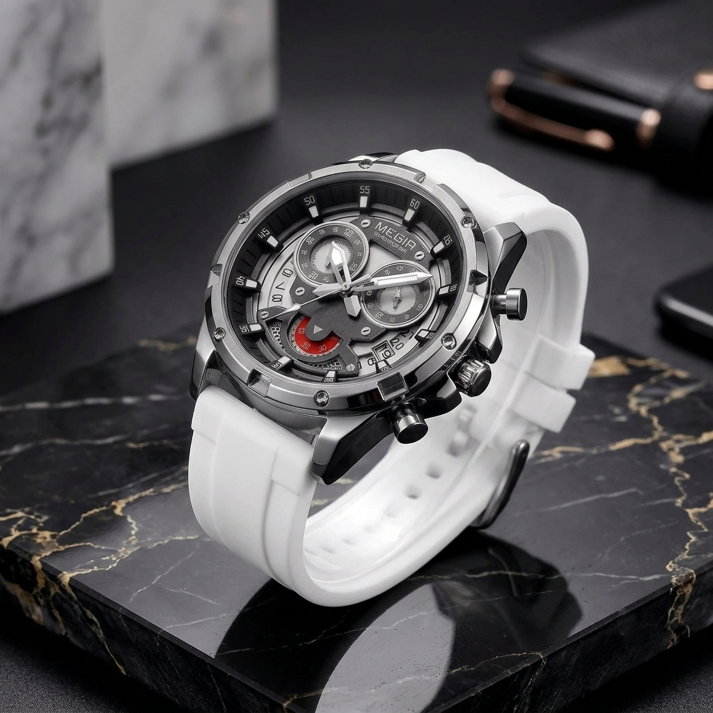 Luxury MEGIR Chronograph Watch for Men | Perfect for Gift