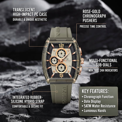 NAVIFORCE Watch for the Gentleman | Perfect for Gifts